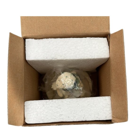 Miss Heather's Candle Topper Plum Pudding Snowman with Snowflake NEW - Picture 7 of 8